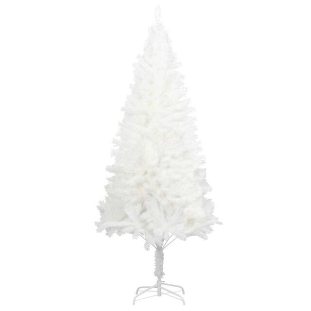 Berkfield Home Artificial Christmas Tree Lifelike Needles White 120 cm - image 1