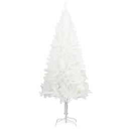 Berkfield Home Artificial Christmas Tree Lifelike Needles White 120 cm - thumbnail 1