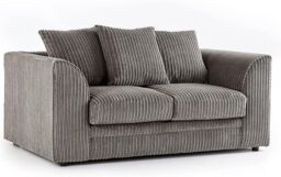 SOFA SCENE LTD CHICAGO JUMBO CORD 3+2 SOFA SET SUITE GREY - thumbnail 3