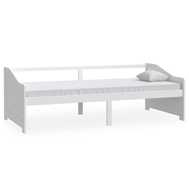 Berkfield Home 3-Seater Day Bed White Solid Pinewood 90x200 cm - image 1