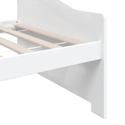 Berkfield Home 3-Seater Day Bed White Solid Pinewood 90x200 cm - thumbnail 7