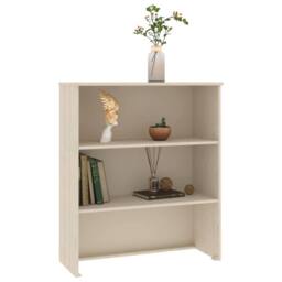 Berkfield Home Top for Highboard HAMAR Honey Brown 85x35x100cm Solid Wood Pine in Light Tan - Size: 85 x 35 x 100 cm - thumbnail 5