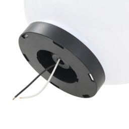 Berkfield Home LED Bowl Lamps 4 pcs Spherical 25 cm PMMA in White - thumbnail 6