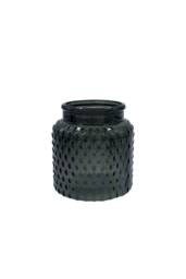 KDMD Dove Grey Glass Pickwick Jar 11cm x 10cm 6 Pack - Size: 11 cm x 10 cm - thumbnail 1