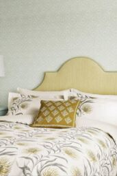 Sanderson 'Catherinae' Cotton Duvet Cover Set in Cream - Size: Super King - thumbnail 2
