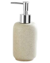 Orsina Canyon Stone Effect Lotion Dispenser in Natural - thumbnail 1