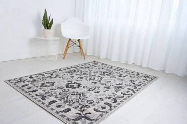 Celebrity Interiors Balletto 13NA Anthra Rug in Black - Size: 120 cm x 170 cm - image 1