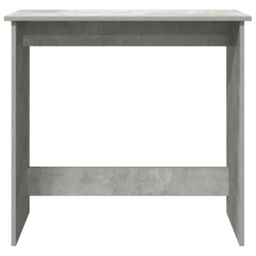 Berkfield Home Desk Concrete Grey 80x40x75 cm Engineered Wood - Size: 80 x 40 x 75 cm - thumbnail 4