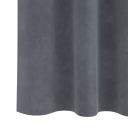 Berkfield Home Blackout Curtains with Top Tape 2 pcs Super Light Grey Velvet - thumbnail 5