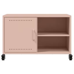 Berkfield Home TV Cabinet Pink 68x39x43.5 cm Steel - thumbnail 6