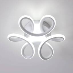 EONLION 22W LED Ceiling Light Cool White Flower Chandelier Living Room - thumbnail 1
