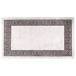Berkfield Home Rug Washable 190x300 cm Light Beige Anti Slip - Size: 100 cm diameter - thumbnail 2