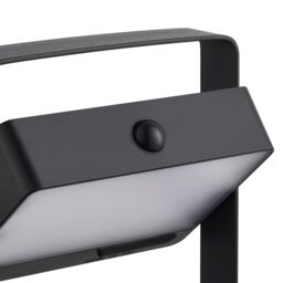 Nordlux Modern Outdoor Garden Post Black Aluminium SolarLed Light 25, 000jhrs, IP44 - thumbnail 6