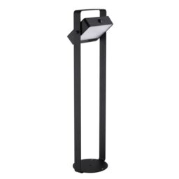 Nordlux Modern Outdoor Garden Post Black Aluminium SolarLed Light 25, 000jhrs, IP44 - thumbnail 2