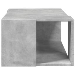Berkfield Home Decorative Coffee Table Concrete Grey 89.5x48x30 cm Engineered Wood - thumbnail 5
