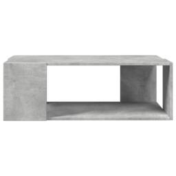 Berkfield Home Decorative Coffee Table Concrete Grey 89.5x48x30 cm Engineered Wood - thumbnail 4
