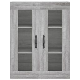 Berkfield Home Highboard Grey Sonoma 69.5x34x180 cm Engineered Wood - thumbnail 6