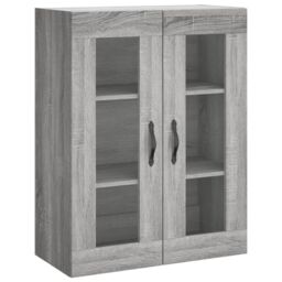 Berkfield Home Highboard Grey Sonoma 69.5x34x180 cm Engineered Wood - thumbnail 5
