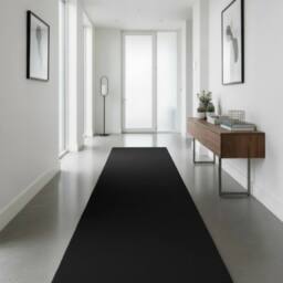 Desire Rugs Plushtale Washable Low Pile Living Room Area Rug - Fluffy Super Soft in Black - Size: 60 cm x 100 cm - thumbnail 7