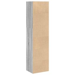 Berkfield Home Bookcase Grey Sonoma 40x30x152 cm Engineered Wood - Size: 40 x 30 x 152 cm - thumbnail 6