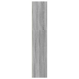 Berkfield Home Bookcase Grey Sonoma 40x30x152 cm Engineered Wood - Size: 40 x 30 x 152 cm - thumbnail 5