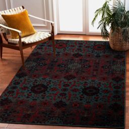 RugsX Wool Omega Rug in Red - Size: 200 cm x 300 cm - thumbnail 4