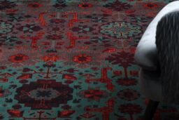 RugsX Wool Omega Rug in Red - Size: 200 cm x 300 cm - thumbnail 5