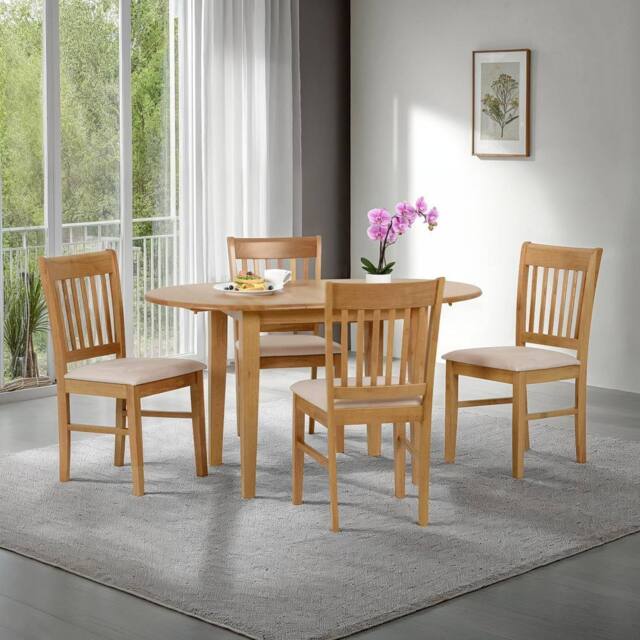 Seconique Oxford Extending Dining Set in Natural - image 1