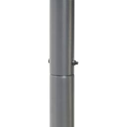 Wyld and Coco Rectangular Pergola Pavilion Dark Grey Polyester Powder Coat Steel - thumbnail 7
