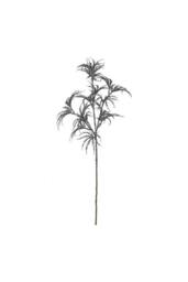 KDMD Pewter Glitter Aralia Leaf Stem 2 Pack in Grey - thumbnail 2