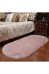Living and Home 60Cm x 90Cm Bendel Handmade Shag Pink Rug - Size: 60 cm x 90 cm - thumbnail 5