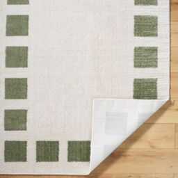Livabliss Fossay Shag-Washable Beige Brown Green Grey Modern High Pile Rug - Size: 140 cm x 200 cm - thumbnail 4