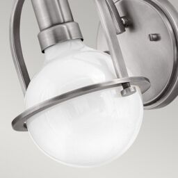 Netlighting Hinkley Somerset Wall Lamp Brushed Nickel in Grey - thumbnail 3