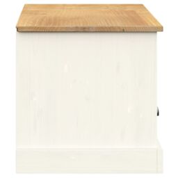 Berkfield Home TV Cabinet VIGO White 156x40x40 cm Solid Wood Pine - Size: 156 x 40 x 40 cm - thumbnail 6