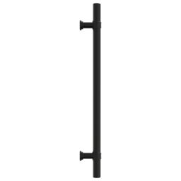 Berkfield Home Cabinet Handles 20 pcs Black 192 mm Stainless Steel - thumbnail 6