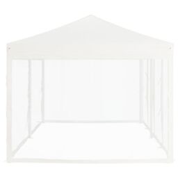 Berkfield Home Folding Party Tent with Sidewalls White 3x6 m - thumbnail 4