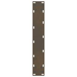 Berkfield Home Coffee Table Legs Natural Steel 2 pcs 50x(90-91) cm Steel in Grey - thumbnail 7