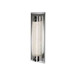 Netlighting Tube Flush 8W LED 4000K Chrome Sand Diamond 680lm in Grey