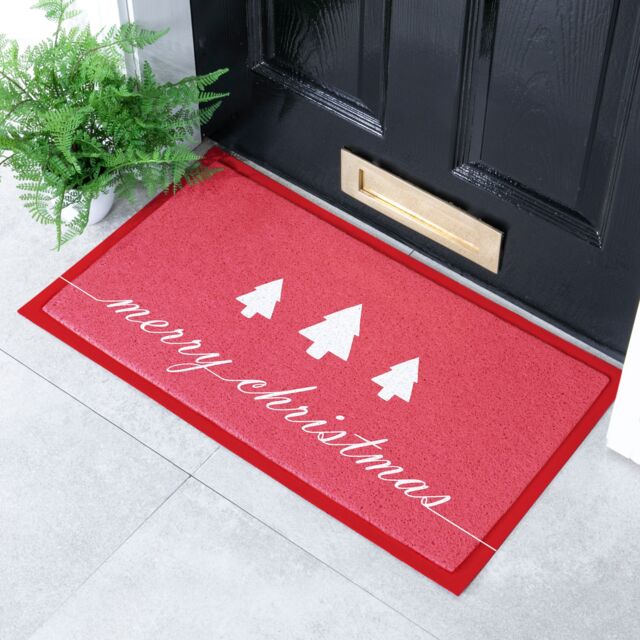Artsy Mats Merry Christmas Doormat - Size: 40 cm x 70 cm - image 1