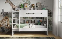 Flair Interstellar Bunk Bed in White - Size: Single - thumbnail 2