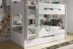 Flair Interstellar Bunk Bed in White - Size: Single - thumbnail 5