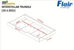 Flair Interstellar Bunk Bed in White - Size: Single - thumbnail 9