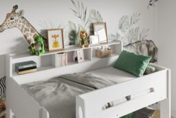 Flair Interstellar Bunk Bed in White - Size: Single - thumbnail 6