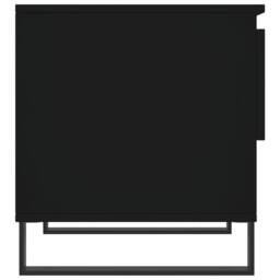 Berkfield Home Coffee Tables 2 pcs Black 50x46x50 cm Engineered Wood - Size: 50 x 46 x 50 cm - thumbnail 8