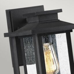 Netlighting Quoizel Wakefield Outdoor Wall Lantern Earth Black IP44 - thumbnail 2