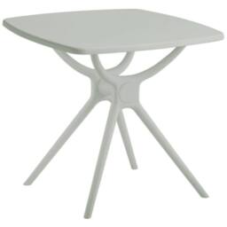 Wyld Haus Chalencon Square Outdoor Plastic Table Sage Green in Pale Green - thumbnail 3