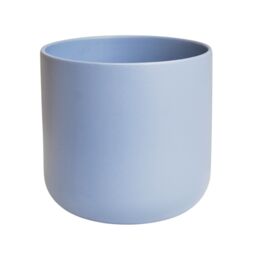 Ivyline Lisbon Planter Powder Blue H26Cm D26Cm- Ceramic- Best Seller- Available from 12cm to 26 cm & 5 colours - thumbnail 2