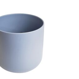 Ivyline Lisbon Planter Powder Blue H26Cm D26Cm- Ceramic- Best Seller- Available from 12cm to 26 cm & 5 colours - thumbnail 3