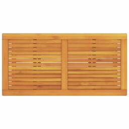Berkfield Home Coffee Table 70x40x45 cm Solid Acacia Wood in Brown - Size: 70 x 40 x 45 cm - thumbnail 7