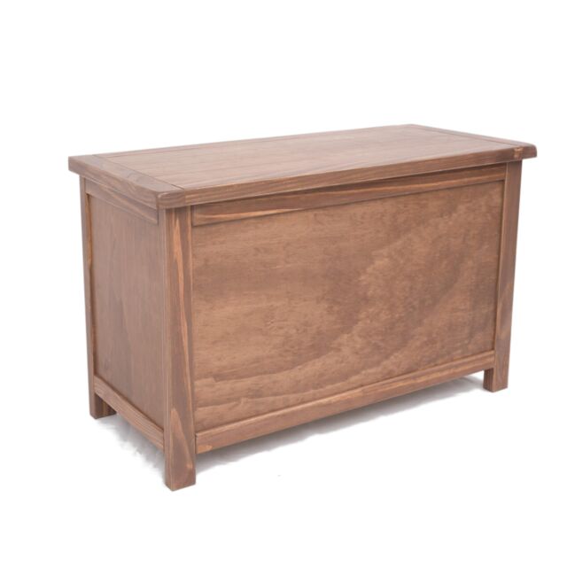 Cabinet Bits Padua Lacquered Blanket Box Ottoman in Brown - image 1